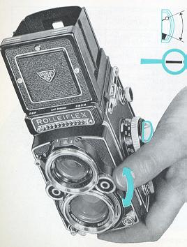 Rolleiflex 3.5 / 2.8 camera