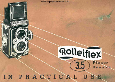 Rolleiflex 3.5 camera
