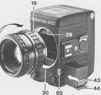 Rolleiflex 6002 camera