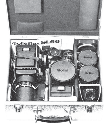 Rolleiflex SL66 camera