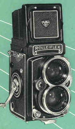 Rolleiflex wide angle camera