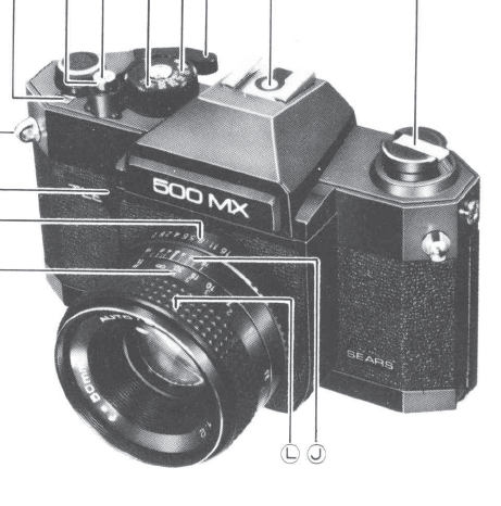 Sears 500MX camera