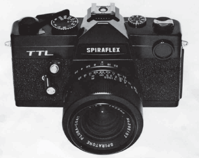 Spiratone Spiraflex TTL camera