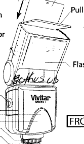 Vivitar series 1 DF-383 flash unit