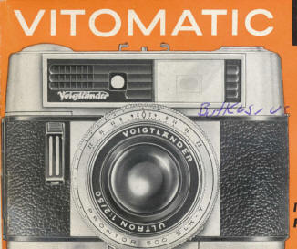 Voigtlander Vitomatic Ib -IIb-IIIb camera