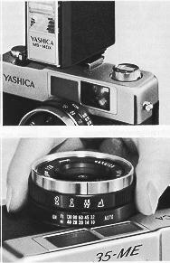 Yashica 35-ME camera