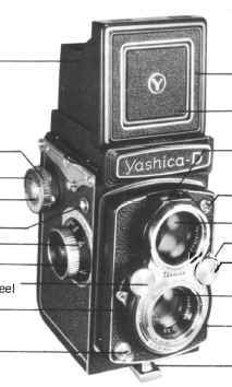 Yashica D camera