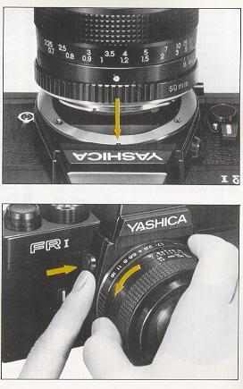 Yashica FR I camera