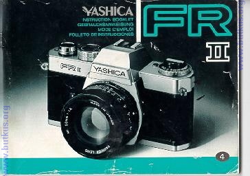 Yashica FR II camera