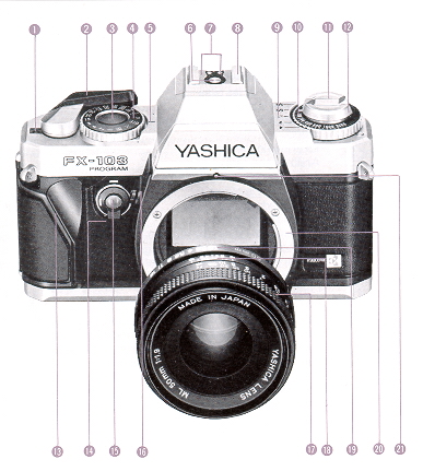 Yashica FX-103 camera