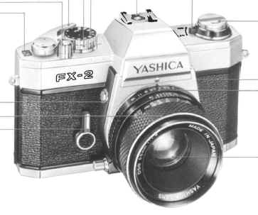 Yashica FX-2 camera