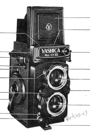 Yashica Mat 124g    -  5