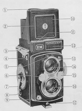 Yashica Mat-EM camera