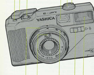 Yashica MF-3 camera