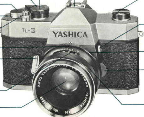 Yashica TL-E camera