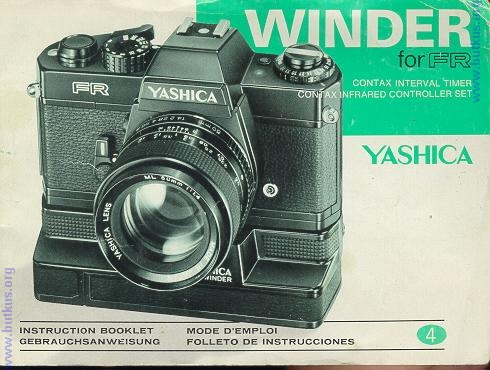 Yashica Winder for FR cameras