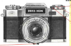Zeiss Ikon Contaflex Super B camera