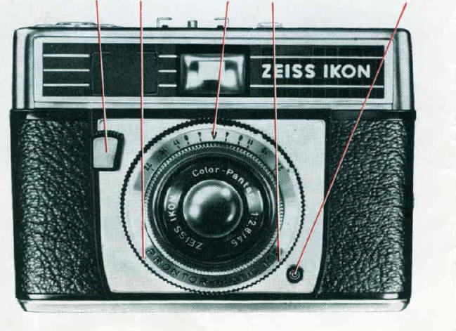 Zeiss Ikon contessamat camera