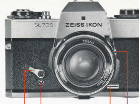 Zeiss Ikon SL 706 camera