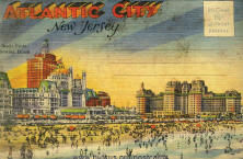 Historic Atlantic city post cards