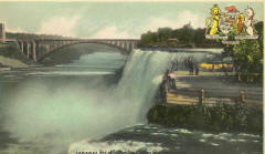 Historic Niagara Falls post card