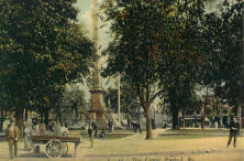 Historic Easton P.A.  postcard
