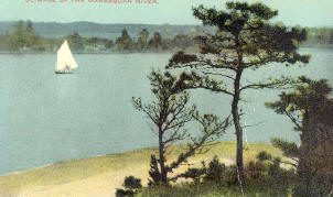 Historic Manasquan river post card