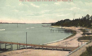 Historic Manasquan river post card
