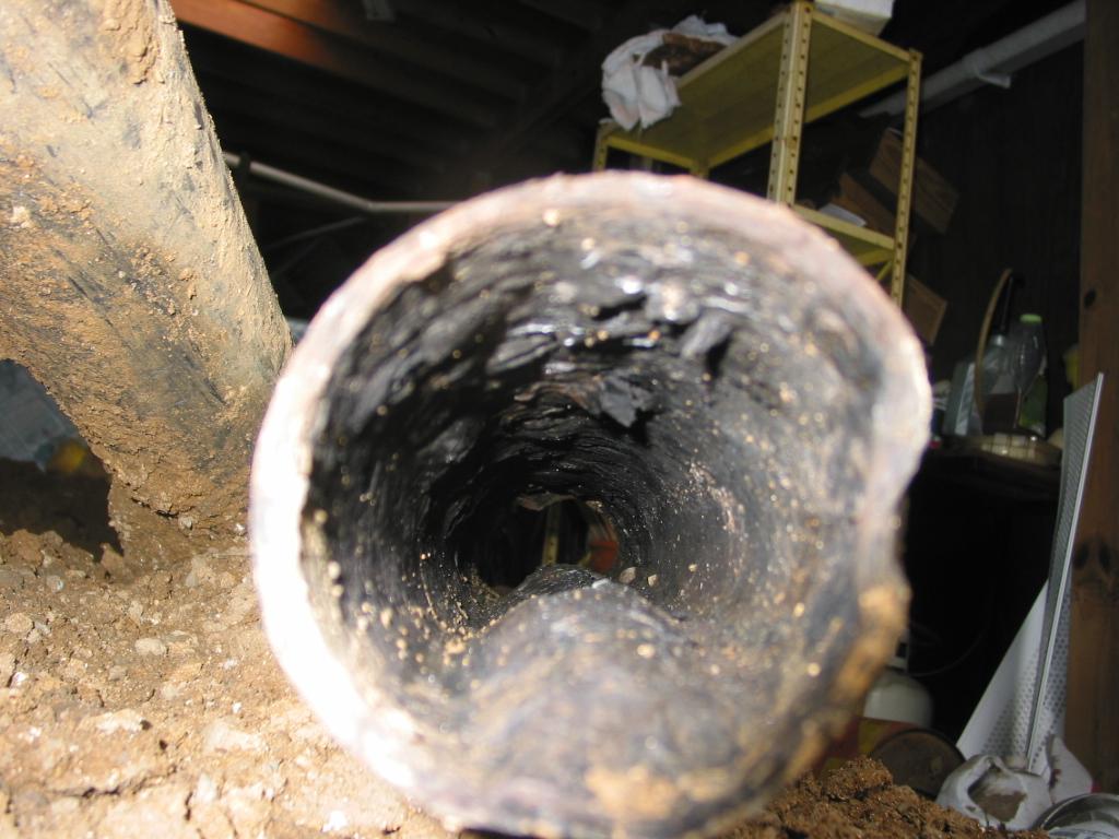 Orangeburg pipe sewer repair