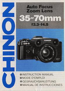 Chinon AF zoom lens