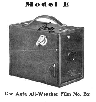 Agfa Ansco Box E camera manual