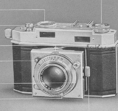 Agfa karat 36 camera