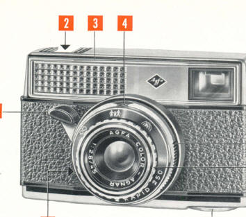 Agfa Optima rapid 250v camera