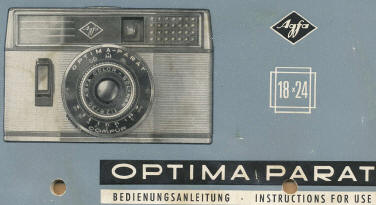 Agfa Optima parat camera manual