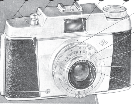 Agfa Silette camera manual