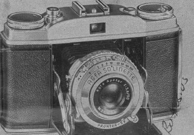 Agfa Solinette II camera manual