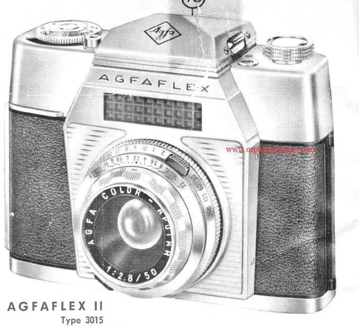 Agfaflex II camera manual