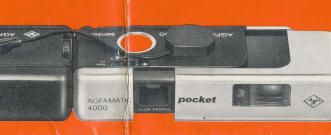 Agfamatic Pocket LUX 110 camera manual, Brugsanvisning