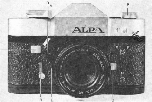 Alpa 11el - 11si camera manual, istruzioni per l'uso