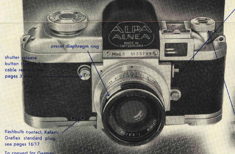 Alpa reflex 5 camera