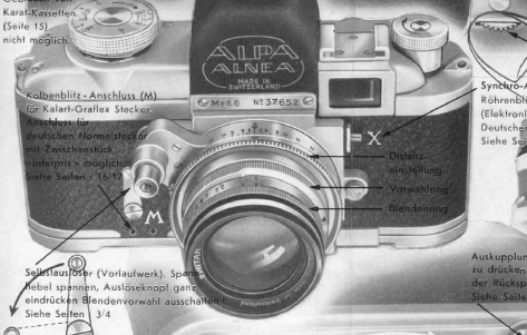 Alpa reflex camera