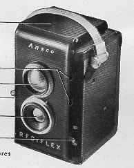 Ansco rediflex camera