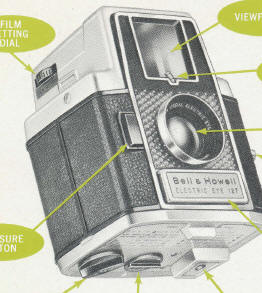 Bell & Howell electric eye camera