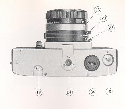 Beseler Topcon Auto 100 camera