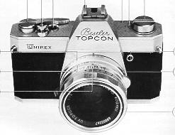 Beseler Topcon Unirex camera manual, Bedienungsanleitung