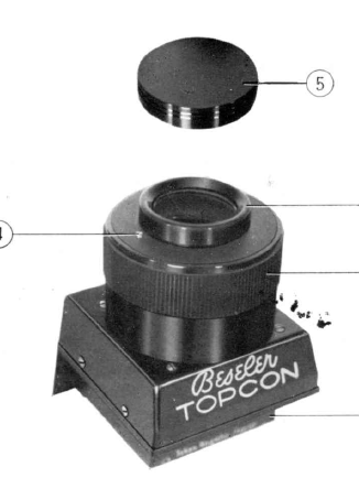 Beseler Topcon Waist Level Finder