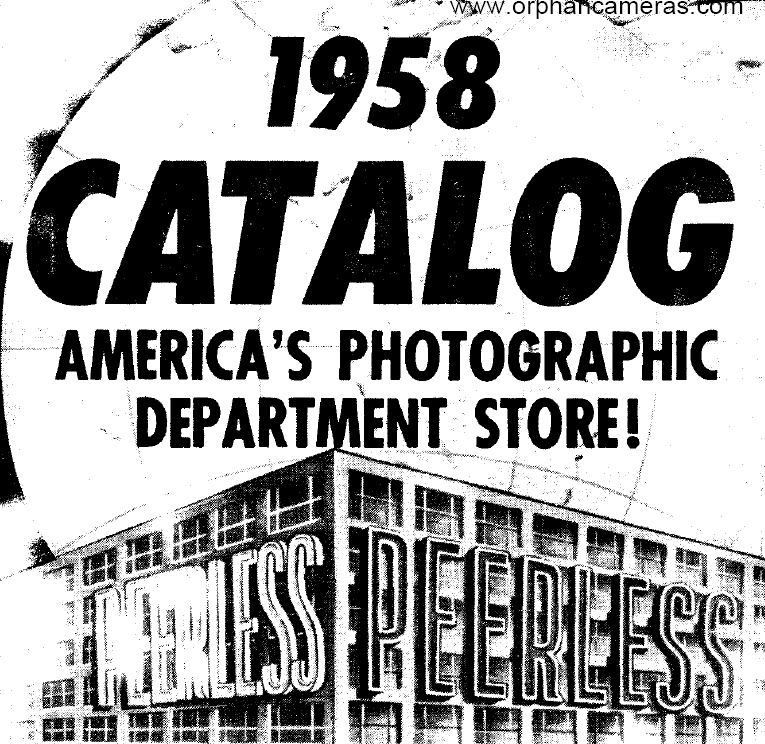 Peerless camera store booklet