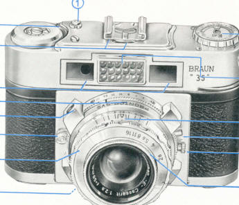 Braun 35 camera