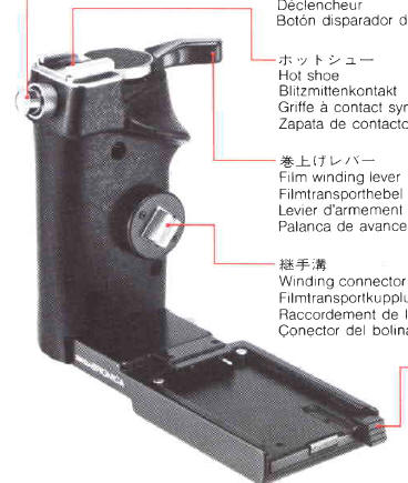 Bronica Speed grip instruction manual