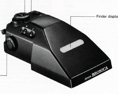 Zenza Bronica SQ-Ai AE Prism Finder instruction manual, free user